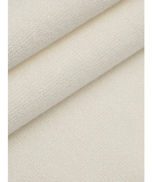 Swetrówka wiskozowa z lekkim połyskiem Ecru - 0,5m